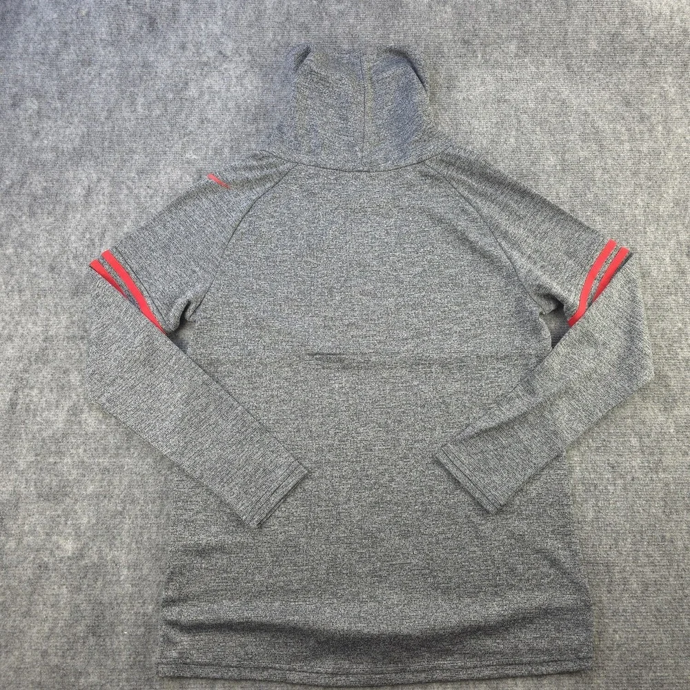 Nike Atlanta Falcons Loose Neck Shirt Adult Small Gray Solid‎ Long Sleeve